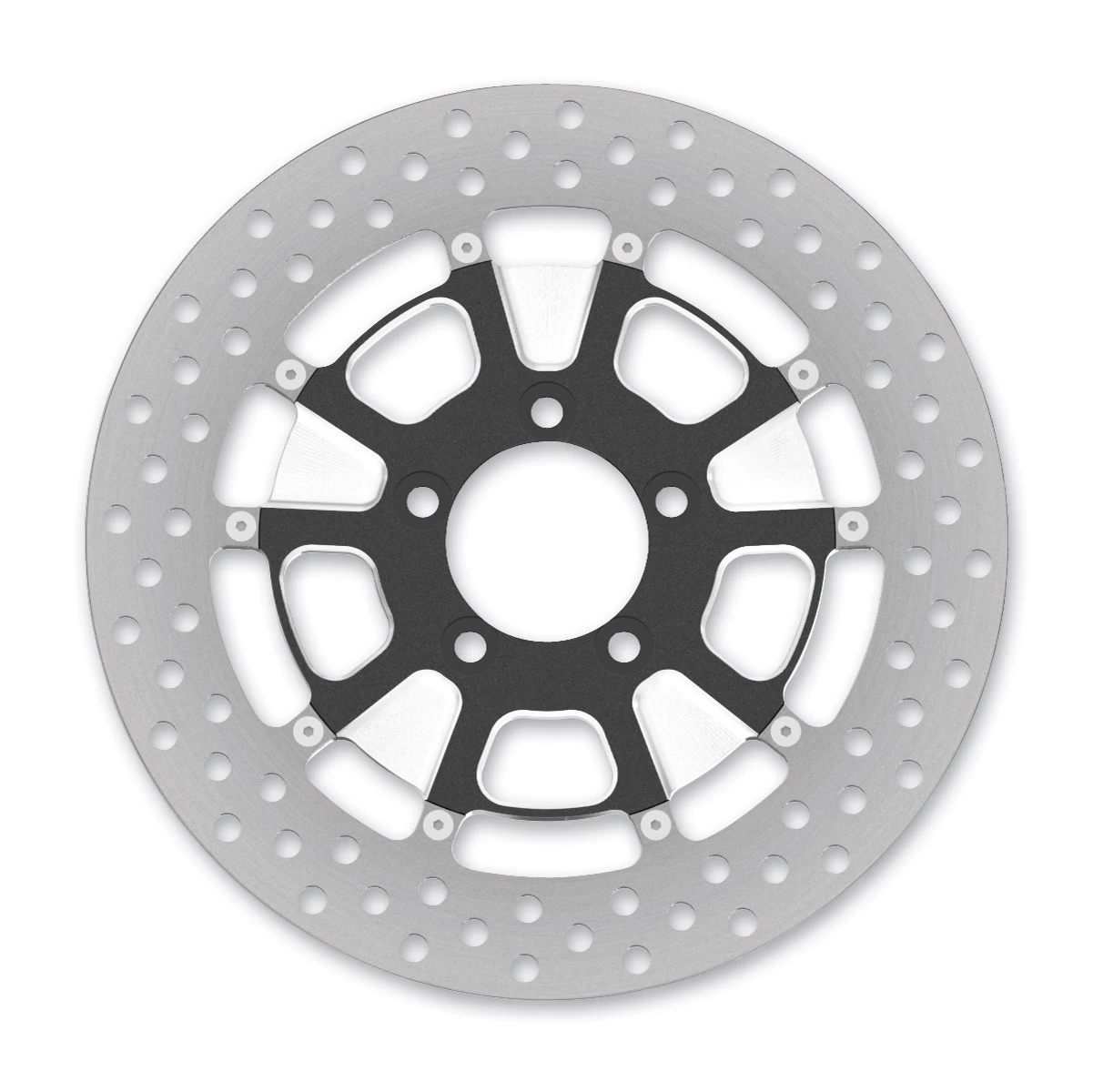 Roland Sands Design Raid Machine Ops Two-Piece Front Brake Rotor, 11.8"