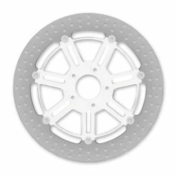 Roland Sands Design Del Mar Chrome Two-Piece Front Brake Rotor, 13"