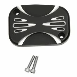 Arlen Ness Black Deep Cut Hydraulic Clutch Master Cylinder Cover