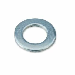S&S Cycle 1/4" Flat Washer Chrome, Steel