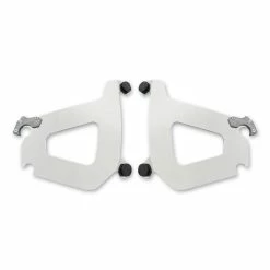 Memphis Shades Bullet Fairing Polished Mounting Plates Only