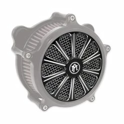 Performance Machine Revel Faceplate For Super Gas Air Cleaner Contrast Cut