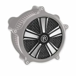 Performance Machine Shock Faceplate For Super Gas Air Cleaner Contrast Cut