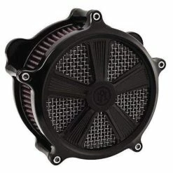 Performance Machine Shock Faceplate For Super Gas Air Cleaner Black Ops