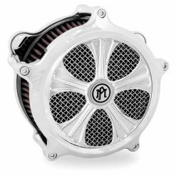 Performance Machine Syndicate Faceplate For Super Gas Air Cleaner Contrast Cut Platinum