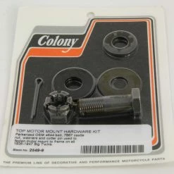 V-Twin Manufacturing Stock Parkerized Knucklehead Motor Mount Bolts