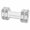 Roland Sands Design Chrome Four-Bolt Nostalgia Riser With One Piece Top Clamp