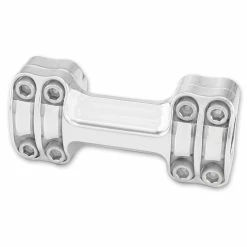 Roland Sands Design Chrome Four-Bolt Nostalgia Riser With One Piece Top Clamp