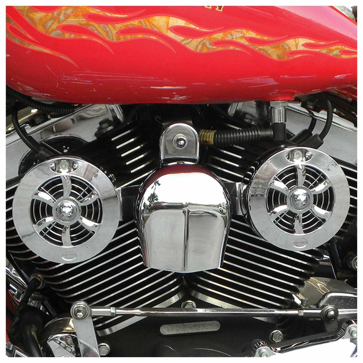 Love Jugs Cool-Master Engine Cooling Fan Chrome - Image 2