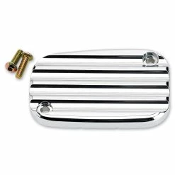 Joker Machine Chrome Master Cylinder Cover Finned Style