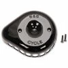 S&S Cycle Mini Teardrop Air Cleaner Cover Black