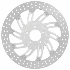 Performance Machine 13" Supra Polished Front/Right Brake Rotor