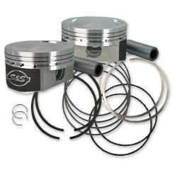 S&S Cycle Piston Kit, 3.562" Bore, 10.3:1