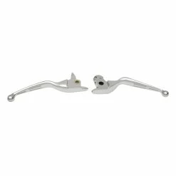 Drag Specialties Chrome 3-Slot Wide Blade Lever Set