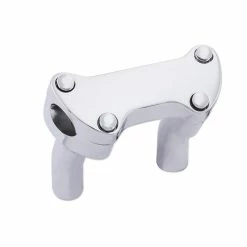 Milwaukee Twins Complete Chrome Pullback 2-1/2" Riser Set