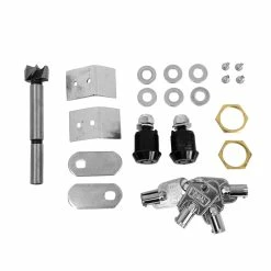 EGlide Goodies Black Upper Fairing Glove Box Door Lock Kit