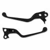 Drag Specialties Black Wide Blade Lever Set