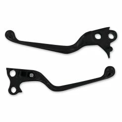 Drag Specialties Black Wide Blade Lever Set