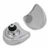 Drag Specialties Batwing Fairing Chrome Mirrors With Blind Spot
