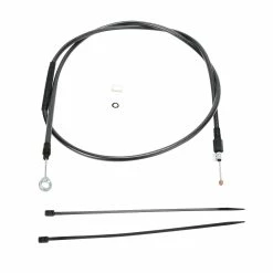 Magnum High Efficiency Braided Clutch Cable, Black