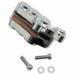 Arlen Ness Front Right 6 Piston Caliper For 11.8" Rotors Chrome