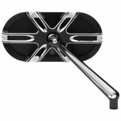 Arlen Ness Deep Cut Black Mirrors