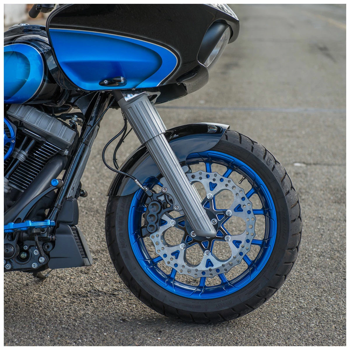 Arlen Ness Procross 14" Black Rotor - Image 2