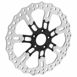 Arlen Ness 7-Valve 14" Front Black Rotor