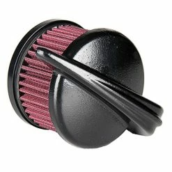 TC Bros. Choppers Round Air Cleaner Kit For Bendix Zenith & Keihin Butterfly Carbs