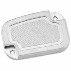 Brass Balls Cycles Natural Knurled Front Master Cylinder Cover