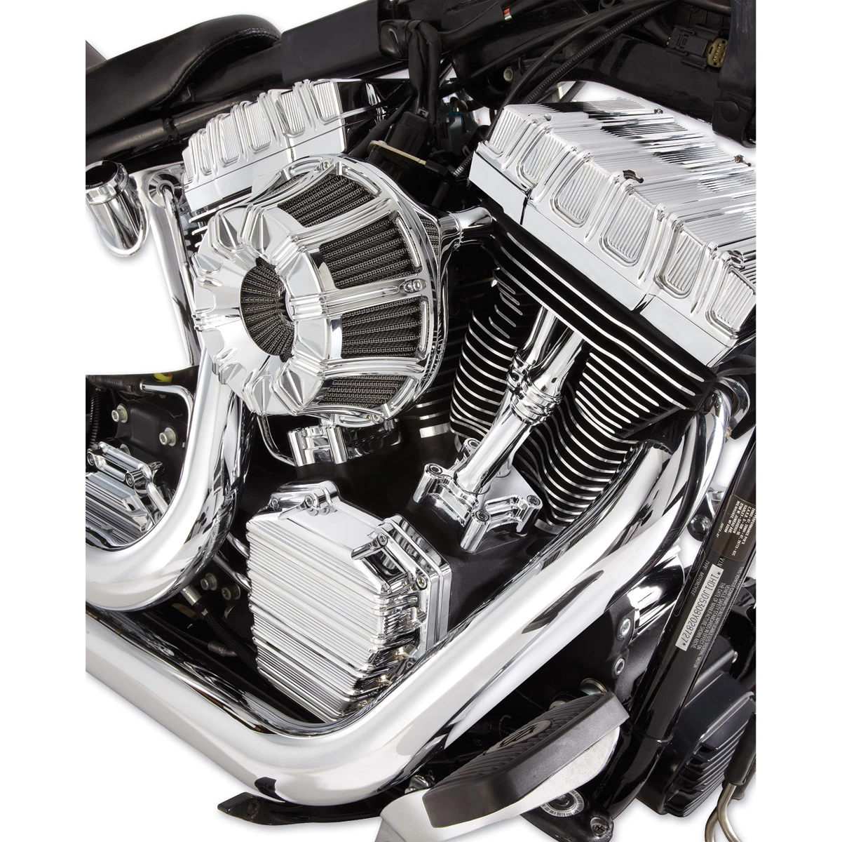 Arlen Ness 10-Gauge Chrome Rocker Box Covers - Image 2