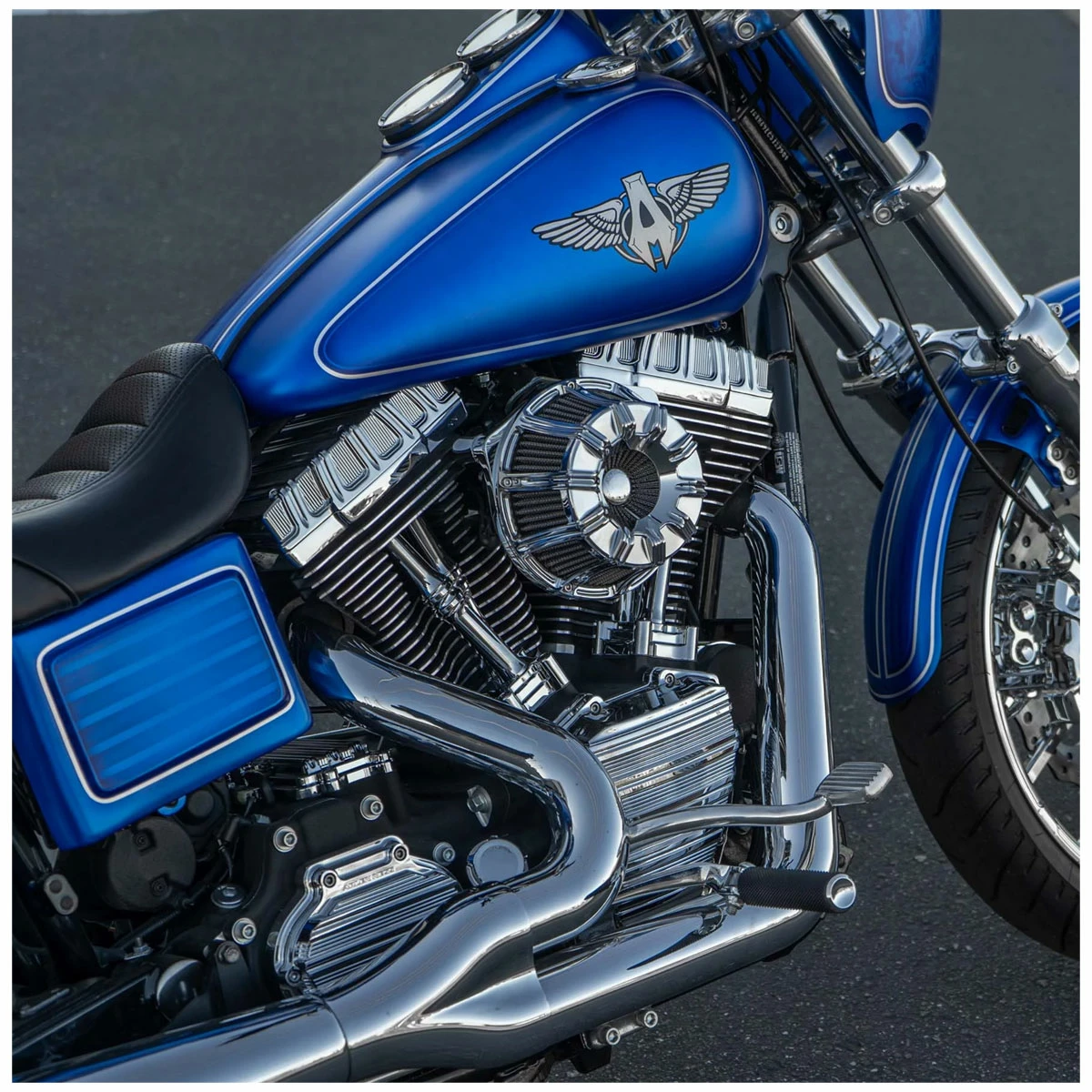 Arlen Ness 10-Gauge Chrome Rocker Box Covers - Image 5