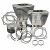 S&S Cycle Silver 1250cc Conversion Kit With Dome Top Pistons