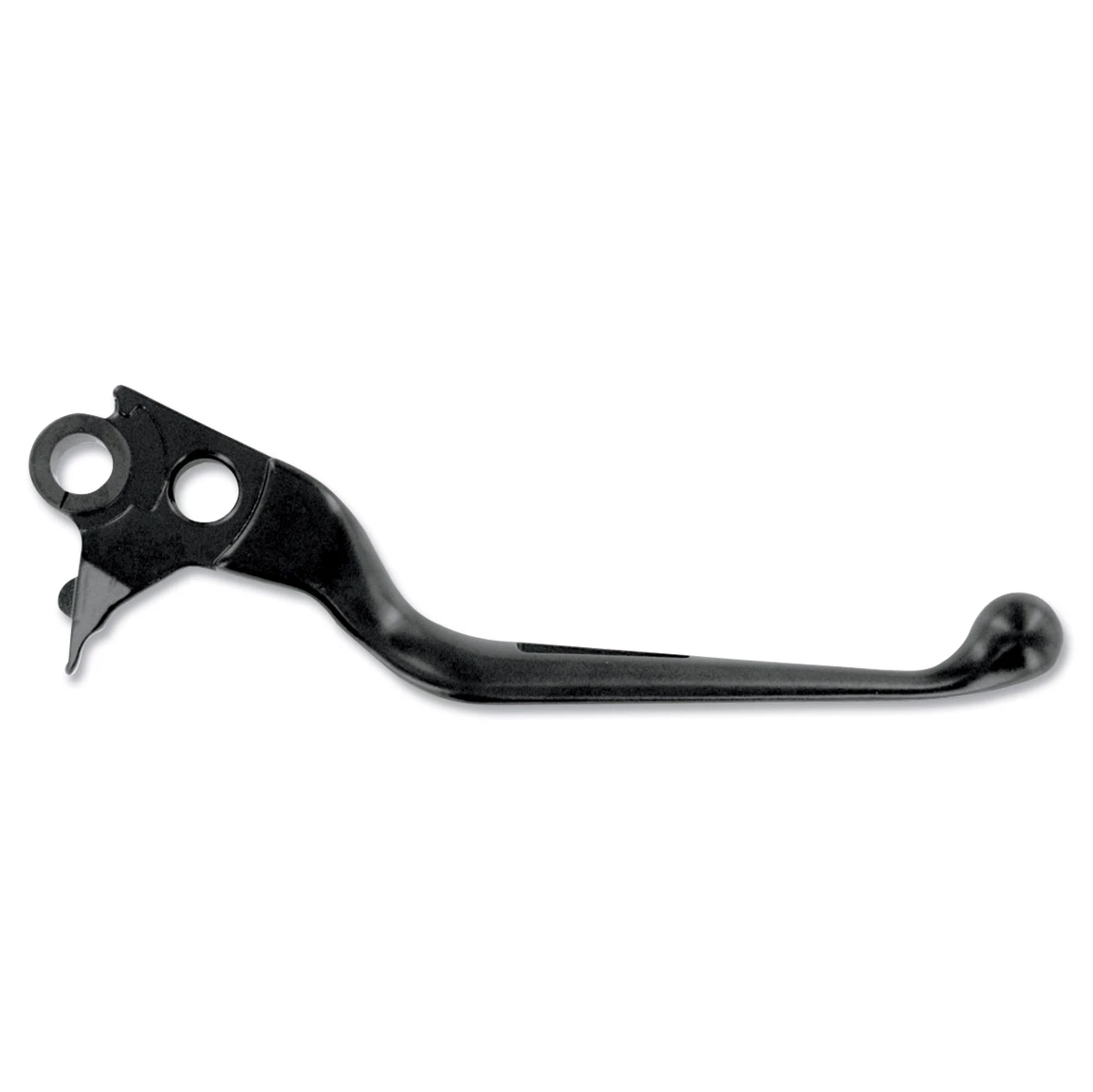 Drag Specialties Black 3-Slot Wide Blade Brake Lever