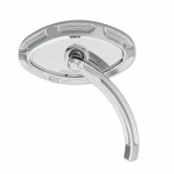 Arlen Ness Beveled Cat Eye Short Stem Chrome Mirrors