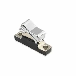 Twin Power Chrome Plain Rocker Switch