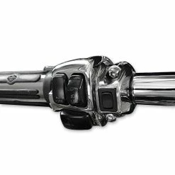 Grip Switch Dual Momentary Air Ride Rocker Switch, Chrome