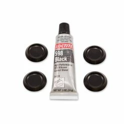 Roland Sands Design Black Replacement Handlebar End Caps