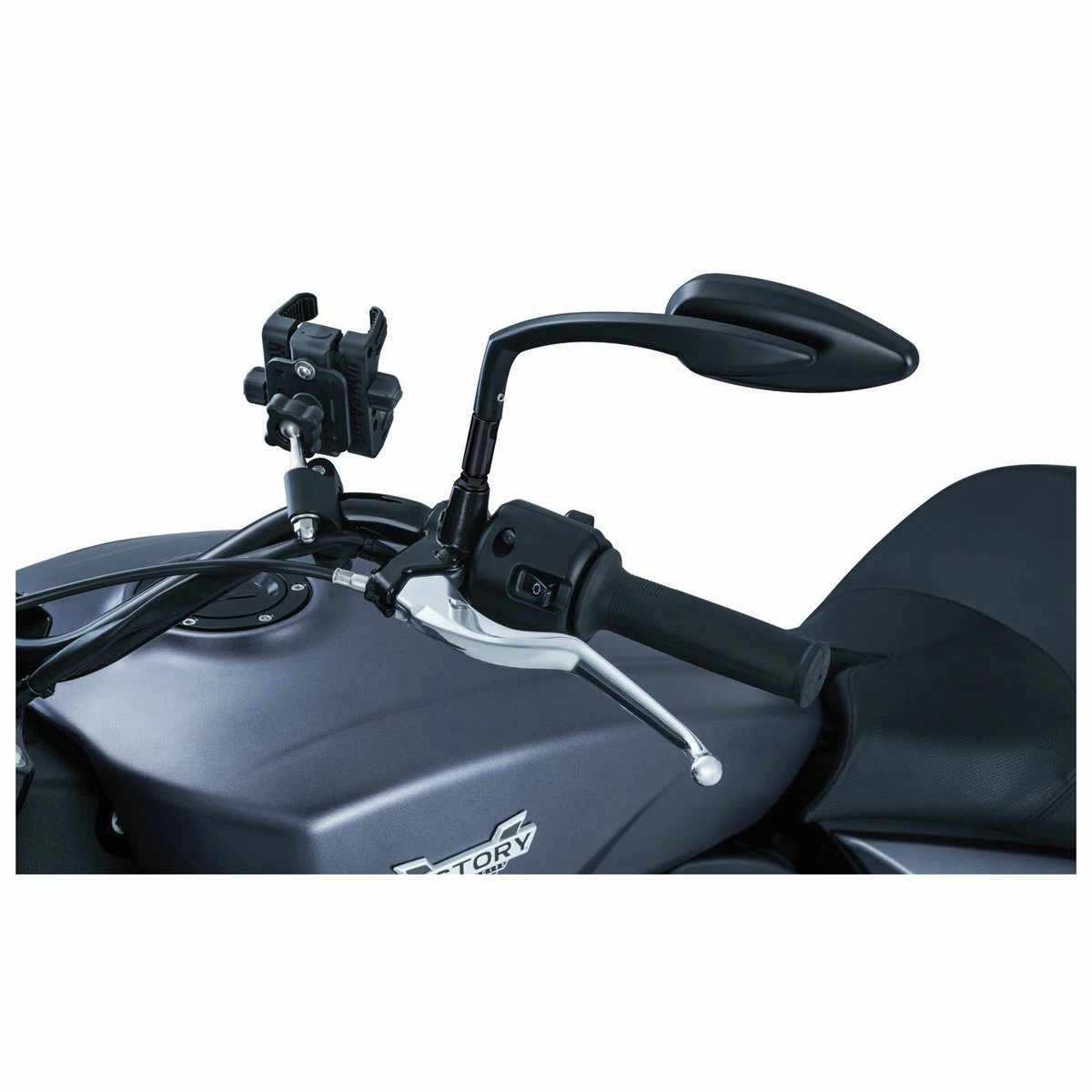 Kuryakyn Black Teardrop Mirrors - Image 6