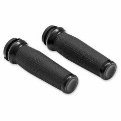 Kuryakyn Thresher Black Grips For Electronic Throttle