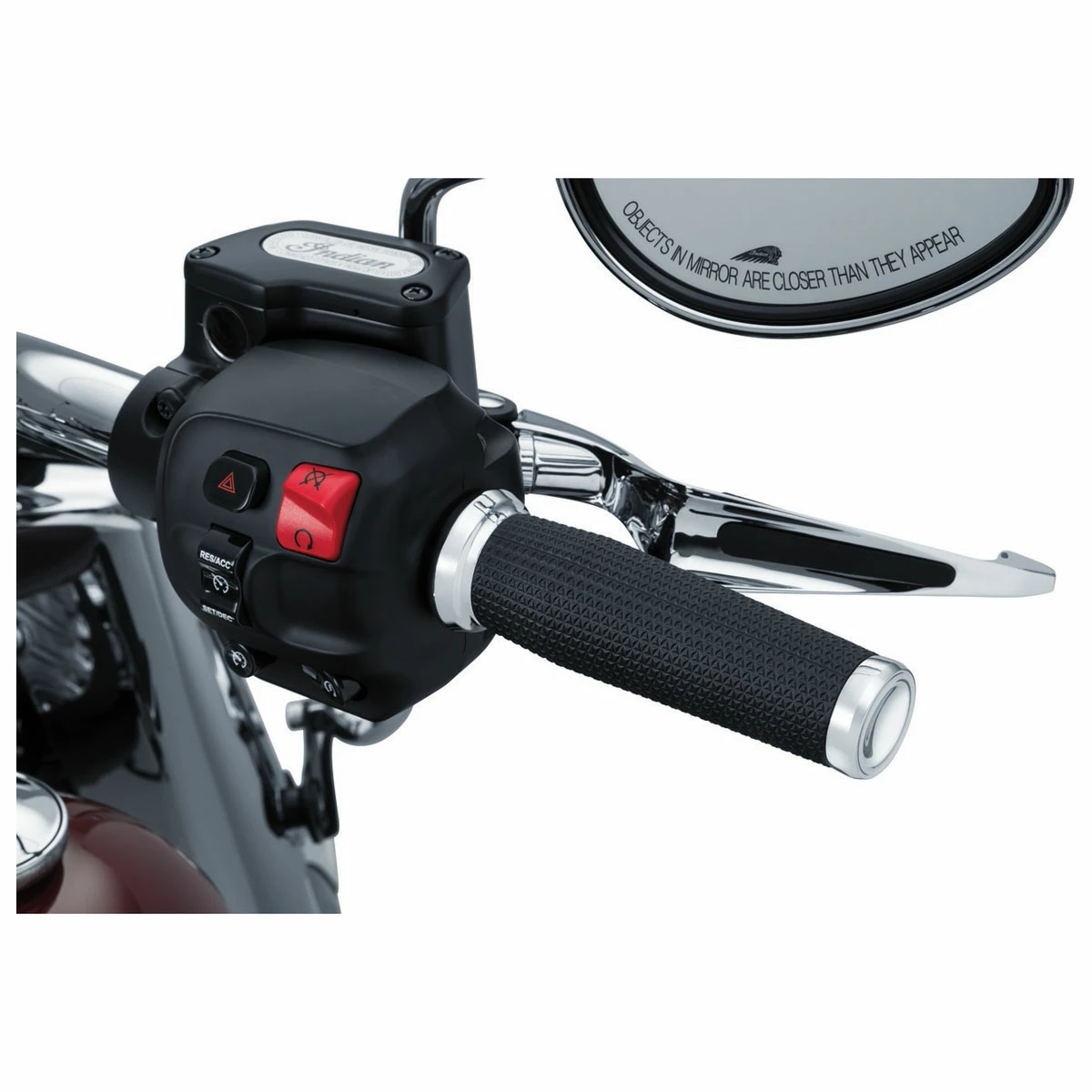 Kuryakyn Thresher Chrome Grips - Image 2