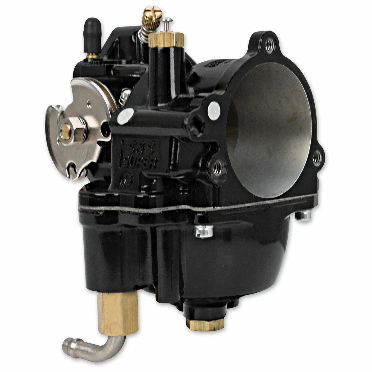 S&S Cycle Super G Black Standard Bore Carburetor