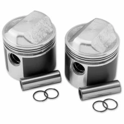 Twin Power Cast Replacement Piston Kit, 3.188" Bore