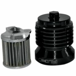 FLO Reusable Spin On Oil Filter Black