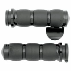 Avon Grips Black Velvet Grips With Throttle Assist