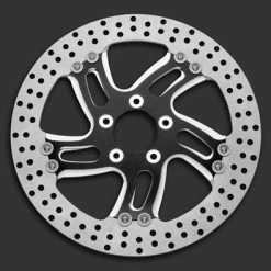 Performance Machine Contrast Cut 13″ Front Left Rival Brake Rotor