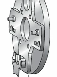 V-Twin Manufacturing Hydraulic Rear Brake Side Plate