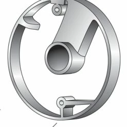 V-Twin Manufacturing Drum Brake Left Side Plate