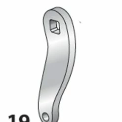 V-Twin Manufacturing Mechanical Brake Rear Lever