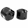 Ciro Black Diamond Cut Low Crown Engine Bolt Cap Kit